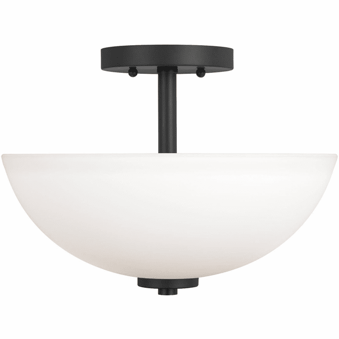 Generation Lighting 77160EN3-112 Oslo Midnight Black LED Ceiling Pendant Light