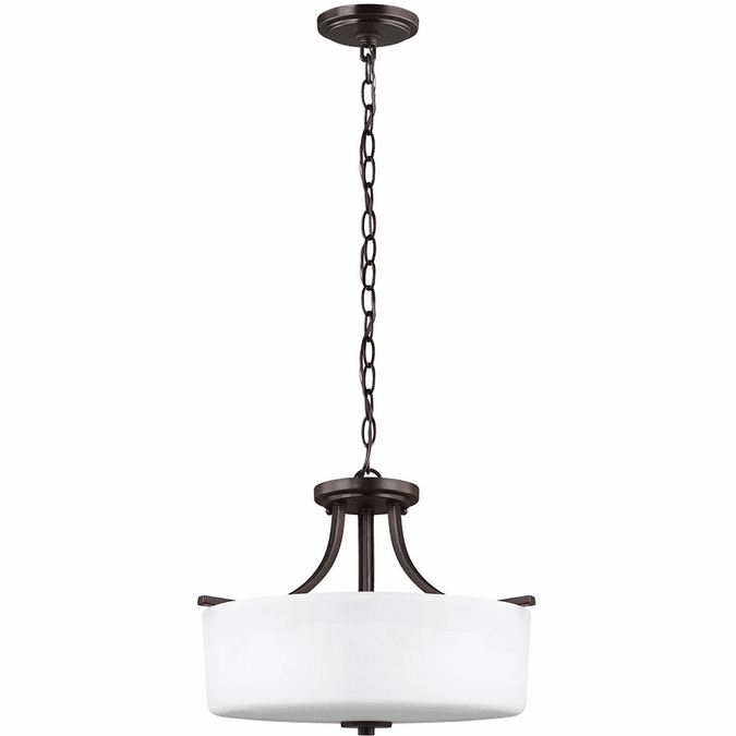 Generation Lighting 7728803-710 Canfield Modern Bronze Pendant Lamp