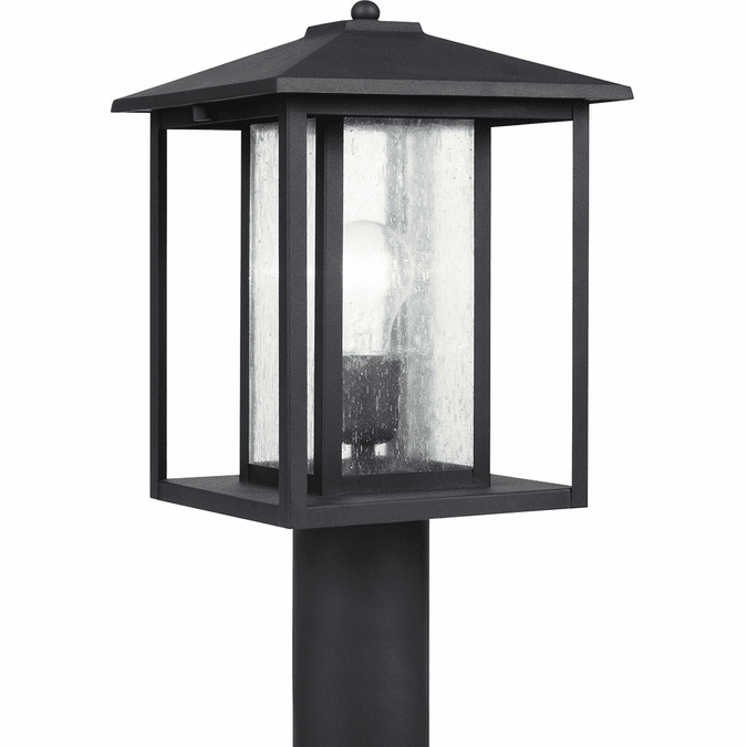 Generation Lighting 82027-12 Hunnington Modern Black Outdoor Landscape Lighting
