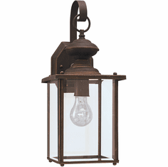 Generation Lighting 8458-71 Jamestowne Contemporary Antique Bronze Outdoor 7" Wall Lighting Fixture