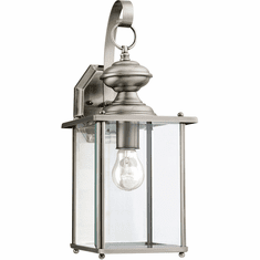 Generation Lighting 8458-965 Jamestowne Contemporary Antique Brushed Nickel Exterior 7" Sconce Lighting