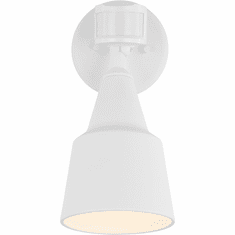 Generation Lighting 8560701PM-15 Flood Light White Exterior Sconce Lighting Photo Cell and Motion Sensor