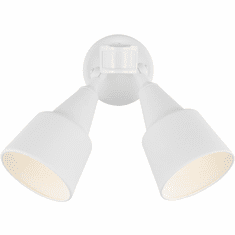 Generation Lighting 8560702PMEN3-15 Flood Light White LED Exterior Wall Lamp Photo Cell and Motion Sensor
