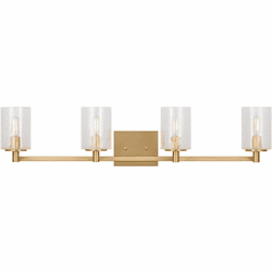 Generation Lighting GLV1034EN/SB Parker Contemporary Satin Bronze 4-Light Bath Lighting