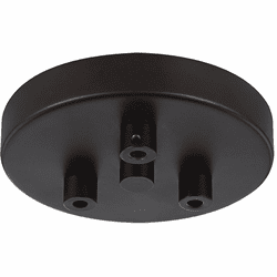 Generation Lighting MPC03ORB Oil Rubbed Bronze 3-Light Multi-Port Canopy with Swag Hooks