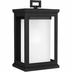 Generation Lighting OL12901TXB Roscoe Contemporary Textured Black Exterior 7.5" Wall Lighting