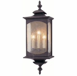 Generation Lighting OL2602-ORB Market Square 2-light 25 inch Outdoor Wall Light in Oil Rubbed Bronze