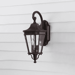 Generation Lighting OL5401GBZ Cotswold Lane Grecian Bronze Exterior 9" Lighting Sconce