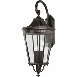 Generation Lighting OL5405GBZ Cotswold Lane Grecian Bronze Outdoor Wall Sconce