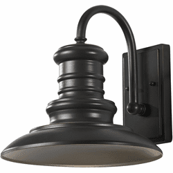 Generation Lighting OL8601RSZ/T Redding Station Restoration Bronze Outdoor 12" Sconce Lighting