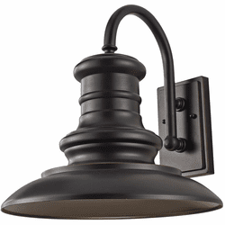 Generation Lighting OL9004RSZ/T Redding Station Restoration Bronze Exterior 15" Wall Lighting