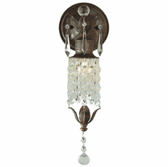 Generation Lighting WB1216-BRB Maison de Ville Traditional 1-light 14 inch Wall Sconce in British Bronze
