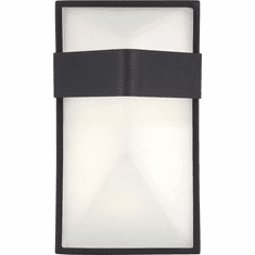 George Kovacs P1236-066-L Wedge Coal LED Outdoor Wall Lighting Fixture
