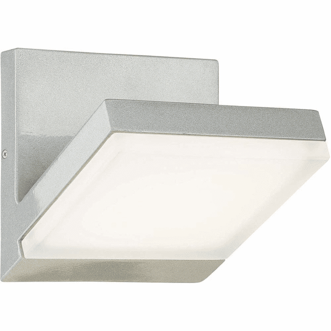 George Kovacs P1259-566-L Angle Contemporary Silver Dust LED Outdoor Wall Light Sconce