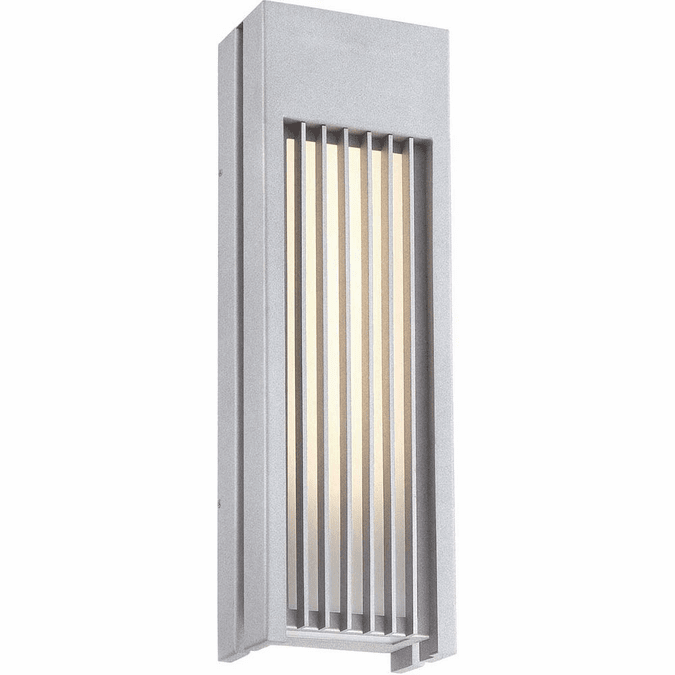 Kovacs P1753295L Midrise Sand Silver LED Outdoor Wall Sconce
