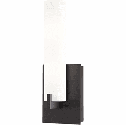 George Kovacs P5040-66A Tube Coal Xenon Lamp Sconce