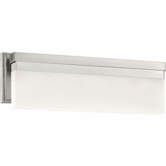 George Kovacs P5722-084-L Skinny Brushed Nickel LED 17" Bathroom Light Fixture