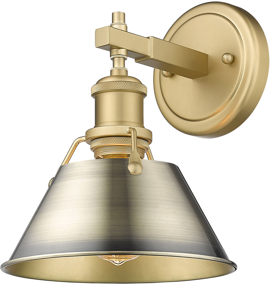 Golden Lighting 3306-BA1 BCB-AB Orwell Brushed Champagne Bronze / Aged ...