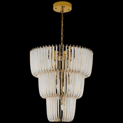 Golden Lighting 4285-17 TG Shahi Contemporary Titanium Gold Foyer Lighting Fixture