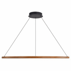 Golden Lighting 5460-35 DW Veritas Contemporary Driftwood LED 35.38" Pendant Light
