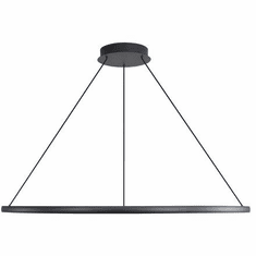 Golden Lighting 5460-35 SNB Veritas Modern Sand Black LED 35.38" Pendant Lighting