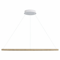 Golden Lighting 5460-35 WA Veritas Modern Walnut LED 35.38" Drop Lighting