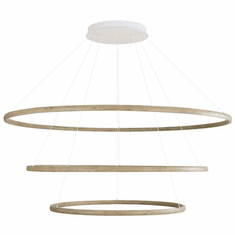 Golden Lighting 5460-59-47-35 WA Veritas Modern Walnut LED Hanging Lamp