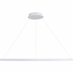 Golden Lighting 5460-59 SNW Veritas Contemporary Sand White LED Hanging Lamp