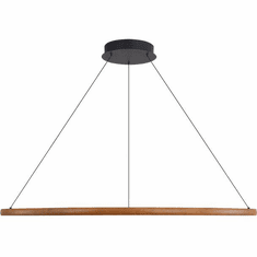 Golden Lighting 5460-71 DW Veritas Contemporary Driftwood LED Pendant Lighting Fixture