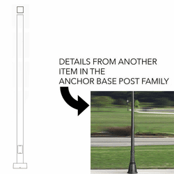 Hanover Lantern 359-6 Anchor Base Post Outdoor Post