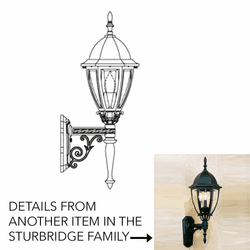 Hanover Lantern B12275 Sturbridge Small Outdoor Sconce Lighting