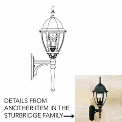Hanover Lantern B12415 Sturbridge Medium Outdoor Wall Lighting