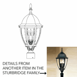 Hanover Lantern B12430 Sturbridge Medium Exterior Post Light