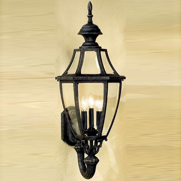 Hanover Lantern B136FSM Augusta Large Traditional Exterior Sconce