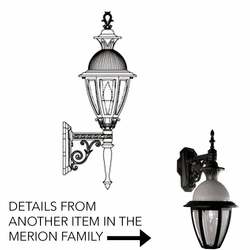 Hanover Lantern B15215 Merion Small Exterior Wall Sconce Lighting