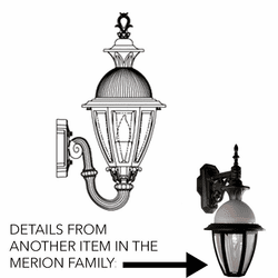 Hanover Lantern B152FSM Merion Small Outdoor Wall Sconce Light