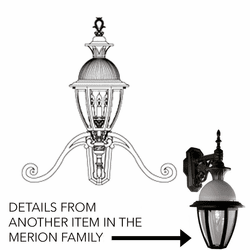 Hanover Lantern B15450 Merion Medium Outdoor Lighting Sconce