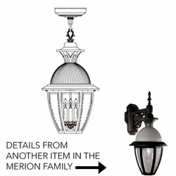 Hanover Lantern B15621 Merion Large Exterior Overhead Lighting Fixture