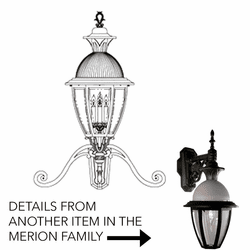 Hanover Lantern B15650 Merion Large Outdoor Lamp Sconce