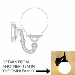Hanover Lantern B162FSM Omni Small Outdoor Wall Light Sconce