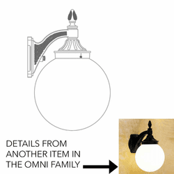 Hanover Lantern B16313 Omni Medium Exterior Lighting Sconce