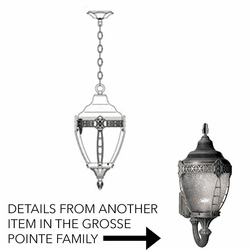 Hanover Lantern B17320 Grosse Pointe Small Traditional Exterior Hanging Lamp