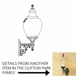 Hanover Lantern B17470 Clifton Park Medium Traditional Outdoor Wall Light Sconce