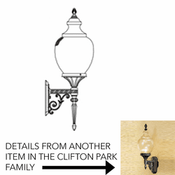 Hanover Lantern B17475 Clifton Park Medium Traditional Exterior Lamp Sconce