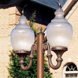 Hanover Lantern B174FSM-2 Clifton Park Medium Traditional Outdoor Post Light Fixture