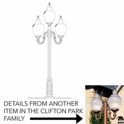Hanover Lantern B174FSM-21 Clifton Park Medium Traditional Exterior Pole Lighting Fixture