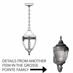 Hanover Lantern B17520 Grosse Pointe Medium Traditional Exterior Pendant Lighting Fixture