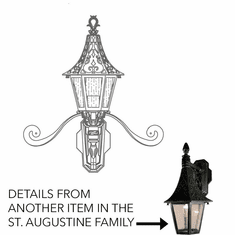Hanover Lantern B22250 St. Augustine Small Traditional Exterior Wall Lamp
