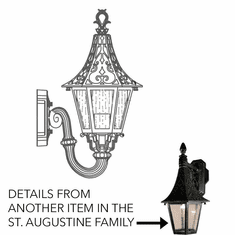 Hanover Lantern B222FSM St. Augustine Small Traditional Outdoor Wall Light Fixture