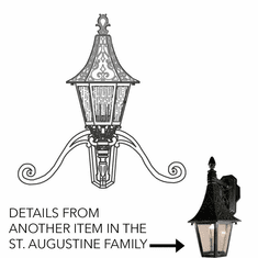 Hanover Lantern B22450 St. Augustine Medium Traditional Exterior Sconce Lighting